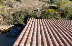  Réalisation d’une toiture sur Aix-en-Provence, le Tholonet