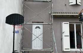 Réalisation d’une gouttière en zinc sur Vitrolles, Les Pinchinades  