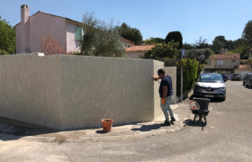 construction d'une clôture Allauch