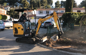 construction d'une clôture Allauch