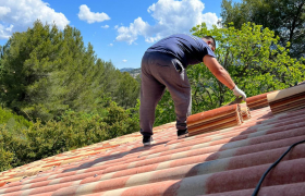Rénovation du toiture complète à Aix-en-Provence