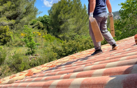 Rénovation du toiture complète à Aix-en-Provence